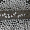 white granules fertilizer potassium sulfate