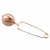 Import Wholesale 304 stainless steel handle tea ball multifunctional rose gold tea infuser from China