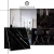 Import wholesale black marble with white veins good price nero marquina Chinese marble tile from China