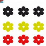 Wholesale colorful qualities cheap garden flag set rubber stopper and anti wind clip