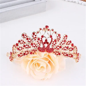 Wholesale Crystal Birthday Crowns for Brides Hot Sell Fashion pageant crowns Jewelry crown tiara CC298