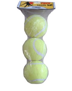 Wholesale custom logo tennis ball high quality natural rubber professional training tennis balls