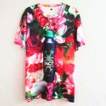 Wholesale Custom Print T-shirt Sublimation Printed 3D Printing T Shirts for Men