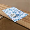 Wholesale custom printed 100% cotton white kitchen tea towel