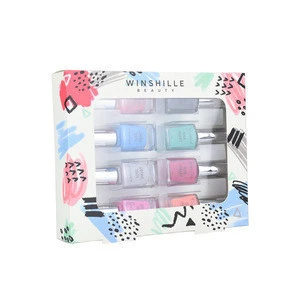 wholesale custom set of gel nail polish color set of 12