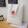 Wholesale Durable Eco Friendly Multi Purpose Shopping Canvas Tote Bag With Inside Pockets