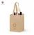 Import Wholesale Eco Friendly Heavy Duty Reusable Divided 4 Bottles / 6 Bottles Carrier Non Woven Wine Tote Bag from China