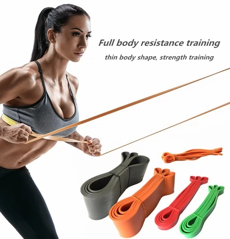 wholesale factory  custom LOGO color high resistance fitness elastic exercise yoga tension belt  Fitness Elastic Exercise