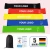 Import Wholesale fitness 5 Colors yoga elastic bands exercise natural latex resistance loop exercise latex yoga bands from China