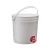 Import Wholesale food grade 3L white plastic water bucket with tap from China