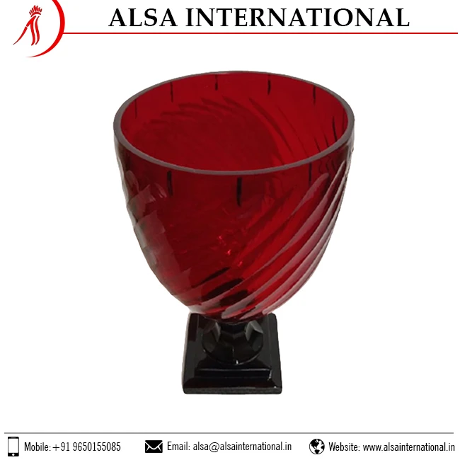 Wholesale Glass Flower Vase in custom design and shape