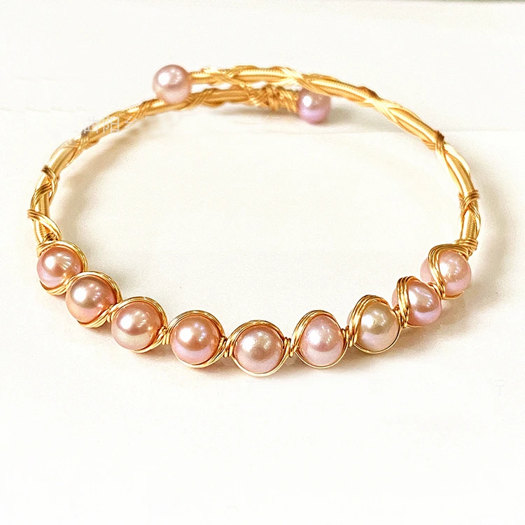 Wholesale Handmade beads bracelet Womens Jewelry Adjustable ladies fresh water pearls Bracelets & Bangles  Charm Bracelet
