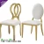 Import Wholesale high back golden banquet wedding stainless steel stool bar chair for event from China