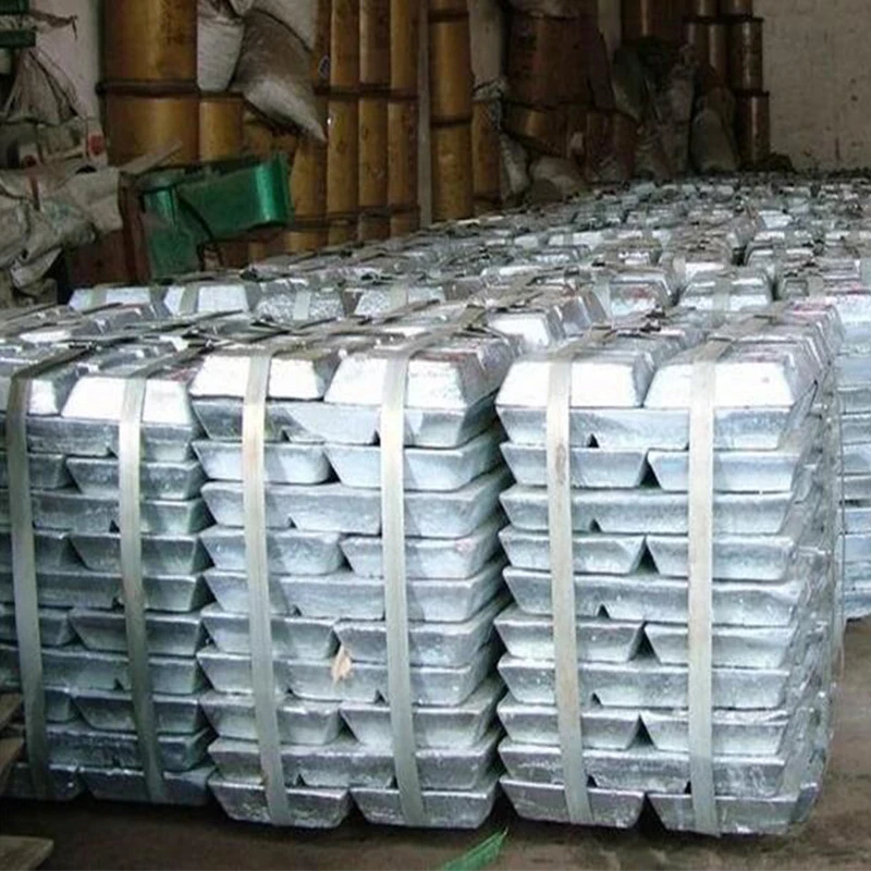 Wholesale High Purity Metal Zinc Ingots 99.995%