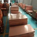 Wholesale high quality 99.9% pure copper plate / copper sheets price for sale
