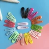 Wholesale High quality Girl Colorful Cute Water Drop Clip Sweet Candy Color BB Clip