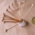 Import Wholesale Natural Bamboo Sticks Craft Bead Skewer Small Bamboo Fruit Sticks from China