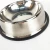 Import Wholesale nonslip dog bowl/pet bowl /cat bowl with rubber base Stainless Steel Pet food drinking bowl Dish from China