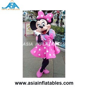 Wholesale promotional cute mouse animal mascot costumes for kids fashion cosplay costume