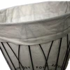 Wholesale Round Foldable Dirty Cloth Laundry Basket Hamper With Handles home laundry hamper