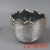 Import wholesale silver plated ceramic garden planter flower pot from China