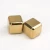 Import Wholesale Square Reusable Gold Ice Stone Stainless Steel Ice Cube Custom from China