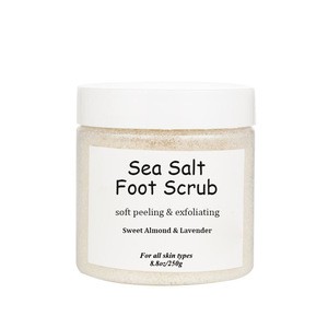 Wholesale Tea Tree Oil Sea Salt Exfoliating Foot Scrub