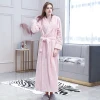 wholesale Winter robes and thick long flannel bathrobes for men and women