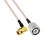 Import Wholesales Right Angle Sma Male To Bnc Female Bulkhead Rg316 Jumper Cable Coaxial from China