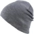 Import winter thick slouchy black knit beanies oversized sublimation flat top wool beanie cap hat from Pakistan
