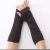 Import Women Stretchy Rhombus Cable Pattern Long Arm Sleeve Fingerless Gloves Knitted Winter Glove Mittens from China