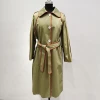 Womens windbreaker long trench coat