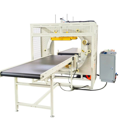 Timber Wrapping Machine Buy Wood Floor Packing Horizontal Wrapping Machine Aluminum Profile ...