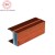 Import Wood grain extruded aluminum curtain wall frame profiles from China