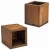 Import wood pencil holder cups office supplies organizer from China