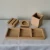 Wooden Office Table Organizer Business Card Phone Pen Holder Desk Tidy Gift for Coworker