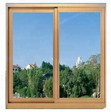 Wooden thermal break aluminum windows suppliers