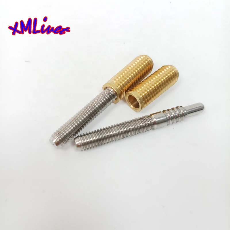 xmlivet Fast 6 joint cue joint screw Professional female and male Billiards Pool cue joint thread wholesale China