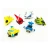 Import XQ733 Toys Pull Back Vehicles Kids Birthday Child Party Favors Mini Die Cast Toy Cars Trucks Play set from China