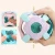 Import XST Infant Colorful Light Musical Handbells Soft Plastic Rattle Noise Maker Toy Ring Bells Baby Rattle Ball from China