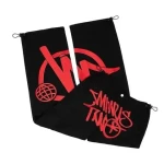 Y2k Style Usa Popular Brand Vintage Printed Customize Logo Casual Straight Trousers Unisex Drawstring Pants 2024