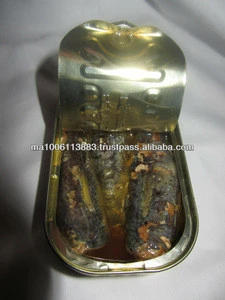 Yearly Moroccan seafood canned sardine