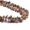 Yellow Brown Tiger Eye Chips Beads Stone Jewelry Loose Stone Beads By AS Agate Stone