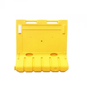 Yellow Color Customized PE Traffic Safety  Barriers in rotational molding