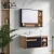 Import YIDA Small Plywood Wall-mounted Bathroom Vanity Cabinet Basin Bathroom+Vanities for Hotel and Nursing Home from China