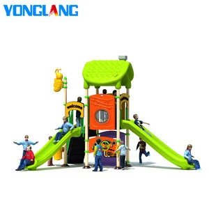 YL-E006 Outdoor playground LLDPE galvanized pipe material amusement park