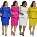 YQ697 free shipping Turkey African office lady formal women dress bodycon dress