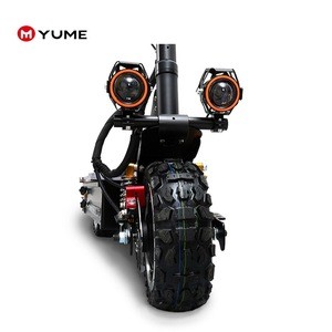Yume scooter EU Warehouse stock 3200w dual motor with 60v 26ah battery electric scooter with seat for adult