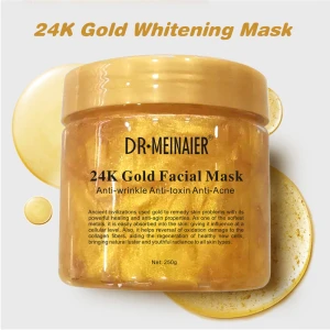 Ze Light OEM Plant Extract Whitening Golden Personalized Sleep Eye Mask For Anti Wrinkle Dark Circle Eye Care Smooth Eye Mask