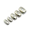 Zinc Alloy wire rope clips wire rope clamp size  2.0mm-6.0mm